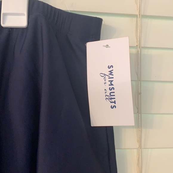 NWT Swim Suits‎ For All Navy Swim Shorts Sz 24 - Picture 2 of 5